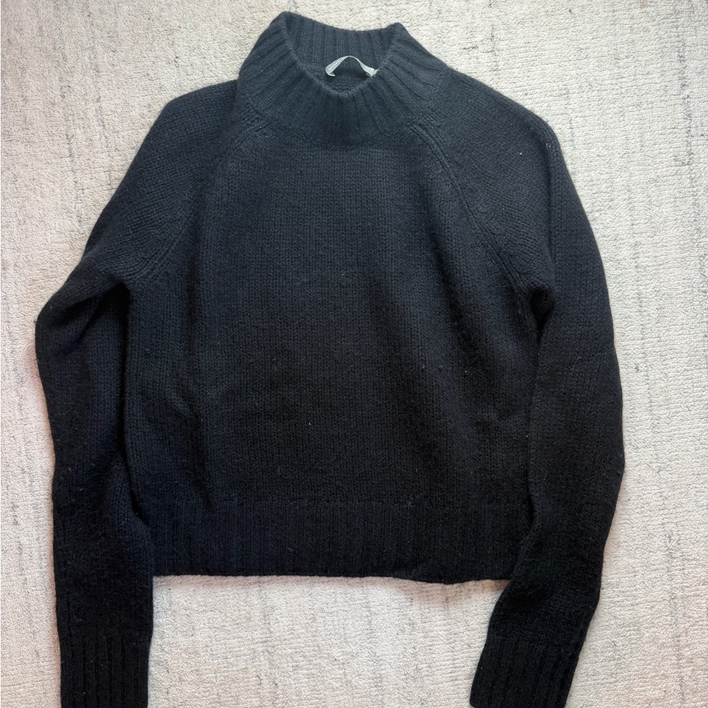 Vince Black Turtleneck Sweater